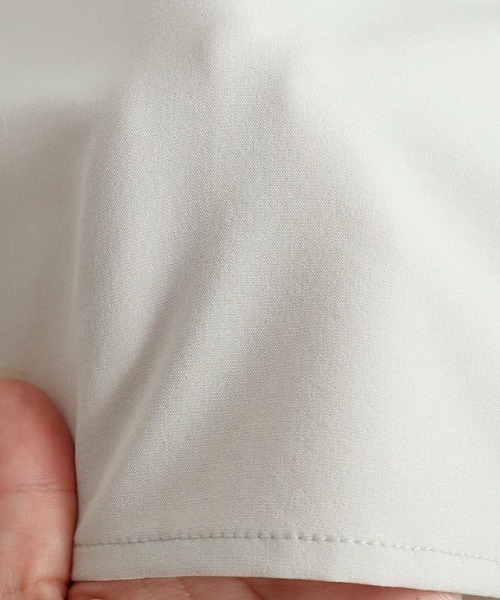 Pierrot（ピエロ）の「バックティアードシャツワンピース（シャツ/ブラウス・レディース・ライトグレー/モカ・M/L）」の22枚目の写真