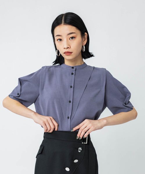 UNITED TOKYO(ユナイテッドトウキョウ)の「フォルド ボリューム袖 ブラウス 【手洗い可能】(シャツ/ブラウス・レディース・アイボリー/ブラック/ピンク/ブルー・FREE)」の20枚目の写真