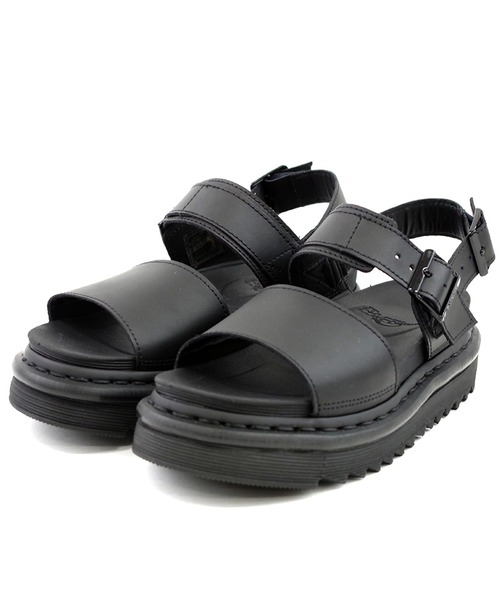 Dr. Martens(ドクターマーチン)の「Dr.Martens (ドクターマーチン) / 厚底 ストラップサンダル VOSS 23802001(サンダル・レディース・ブラック・5)」の1枚目の写真