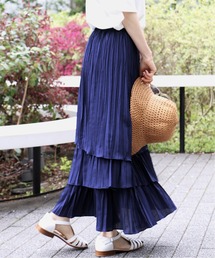 IENA | ローンティアードプリーツスカート◆(スカート)