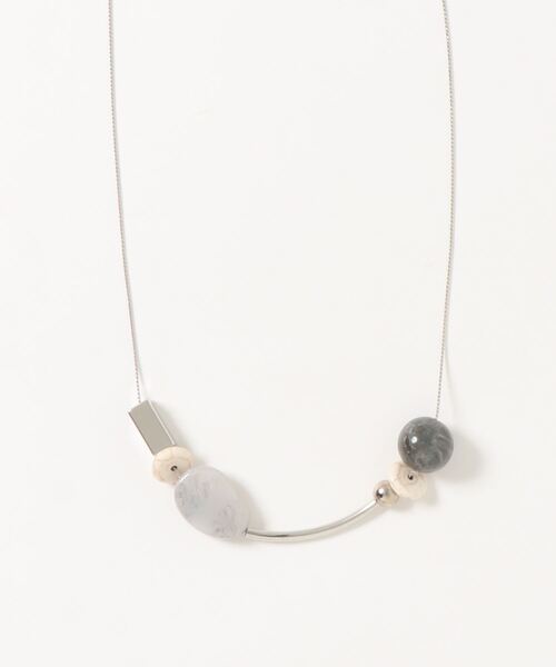 Simplicite（サンプリシテ）の「マルチパーツネックレス（ネックレス・レディース・シルバー・FREE）」の3枚目の写真