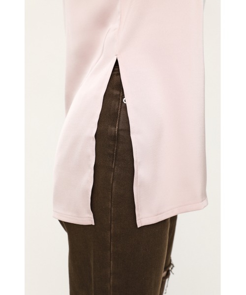 SLY(スライ)の「TOKI X SLY PHOTO SATIN TOPS フォトサテン トップス(Tシャツ/カットソー・レディース・ブラック/マルチ/ピンク・FREE)」の21枚目の写真