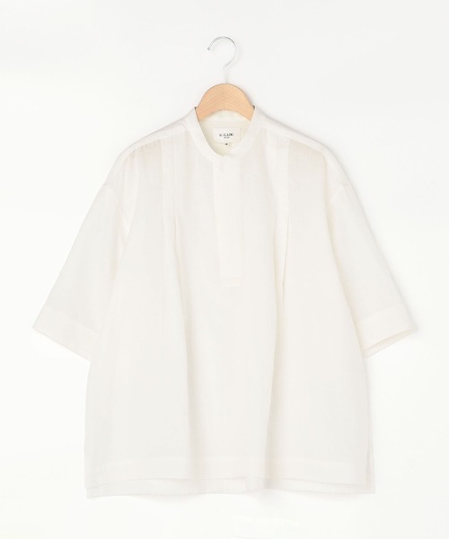 hdk/ le glazik ⿻ リネン ワイド ブラウス 白シャツ LE GLAZIK（ルグラジック）の「◇【LE GLAZIK】リネンスキッパー