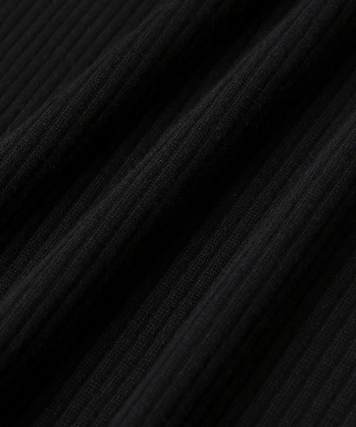 ADAM ET ROPE'(アダムエロペ)の「【2WAY】コンパクトリブトップス(Tシャツ/カットソー・レディース・ホワイト/ブラック/パープル・FREE)」の13枚目の写真
