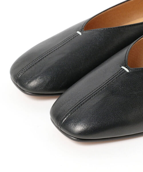 Ray BEAMS（レイビームス）の「Ray BEAMS / レザー スクエア バレエシューズ（バレエシューズ・レディース・ブラック/オリーブ/ゼブラ・23.5cm/24.5cm/23.0cm/24.0cm/25.0cm）」の8枚目の写真