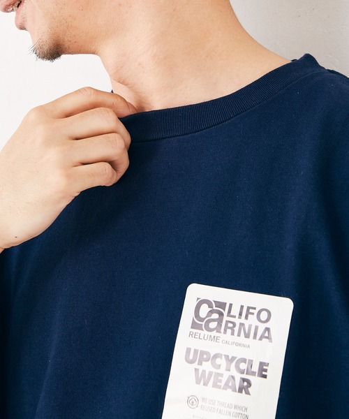 JOURNAL STANDARD relume（ジャーナルスタンダード　レリューム）の「CALIFORNIA UPCYCLE ヘビーオンス Tシャツ（Tシャツ/カットソー・メンズ・ホワイト/ネイビー/ベージュ系その他・MEDIUM/LARGE）」の13枚目の写真