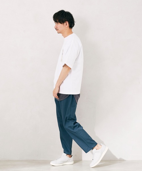 JOURNAL STANDARD relume（ジャーナルスタンダード　レリューム）の「CALIFORNIA UPCYCLE ヘビーオンス Tシャツ（Tシャツ/カットソー・メンズ・ホワイト/ネイビー/ベージュ系その他・MEDIUM/LARGE）」の16枚目の写真