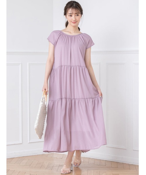 ワンピースバックリボンティアードワンピース ワンピース Fifth フィフス のファッション