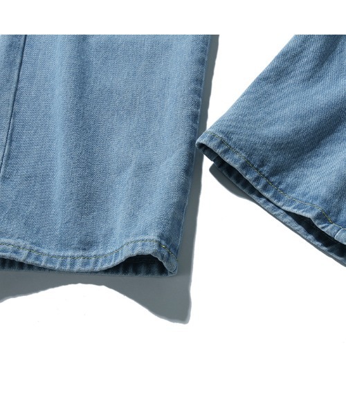 HOOK(フック)の「【HOOK】【新作】 落書きプリント入りデニムワイドパンツ(デニムパンツ・メンズ・ブラック/ブルー・28/29/30/31/32/33/34/36)」の22枚目の写真