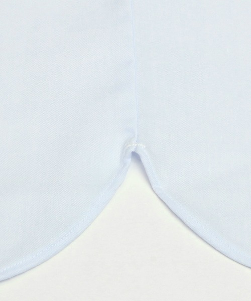 Pitta Re:)（ピッタリ）の「形態安定ノーアイロン ラウンドテール Wガーゼ 半袖ビジネスワイシャツ（ビジネスシャツ・メンズ・サックスブルー/ホワイト/ブルー/ライトカーキ・S/M/L/LL）」の20枚目の写真