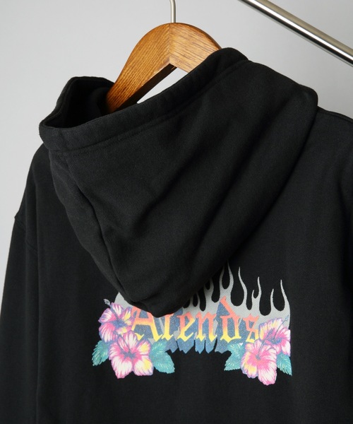 Afends(アフェンズ)の「HOODIE/AFENDS(アフェンズ) プルオーバーパーカー(パーカー・メンズ・ブラック/ホワイト・MEDIUM/SMALL/X-LARGE/LARGE)」の14枚目の写真