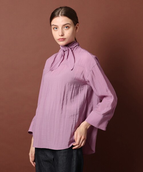 DRESSTERIOR（ドレステリア）の「◆【otonaMUSE11月号掲載】バックシャンボウブラウス（シャツ/ブラウス・レディース・ピンク系/ホワイト系/チャコールグレー・36/38）」の11枚目の写真