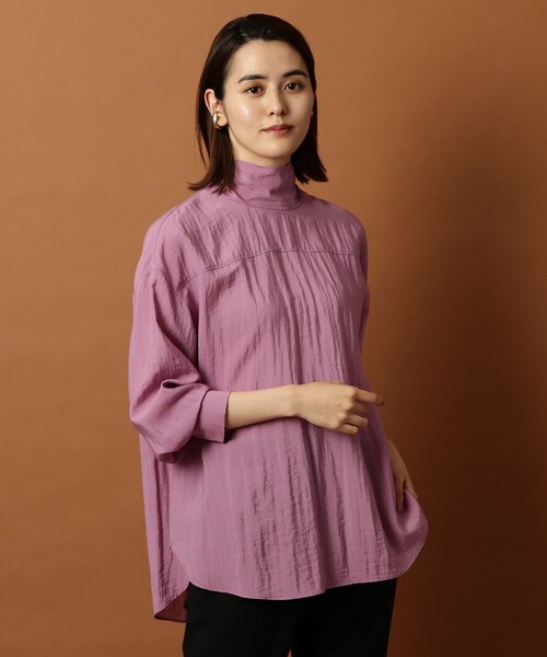 DRESSTERIOR（ドレステリア）の「◆【otonaMUSE11月号掲載】バックシャンボウブラウス（シャツ/ブラウス・レディース・ピンク系/ホワイト系/チャコールグレー・36/38）」の12枚目の写真