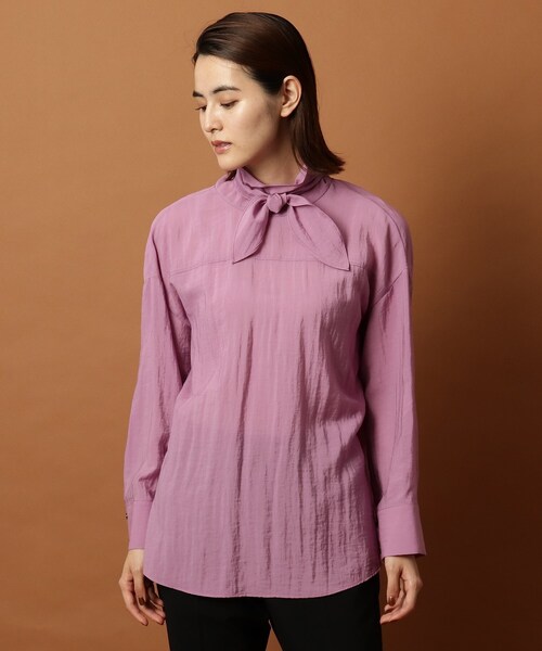 DRESSTERIOR（ドレステリア）の「◆【otonaMUSE11月号掲載】バックシャンボウブラウス（シャツ/ブラウス・レディース・ピンク系/ホワイト系/チャコールグレー・36/38）」の14枚目の写真