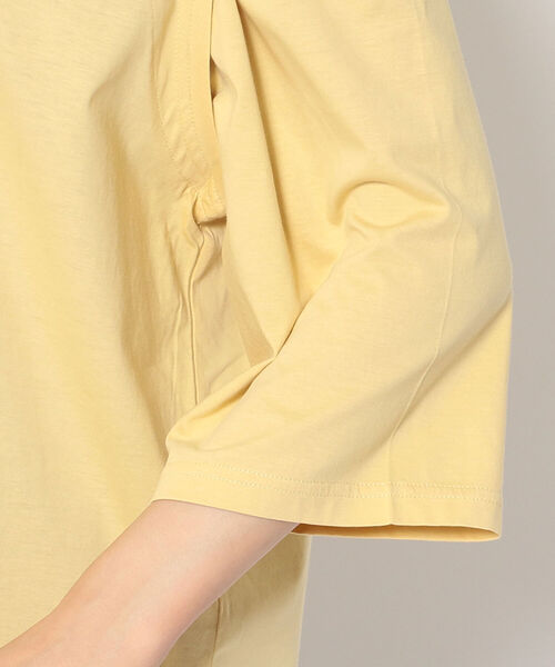 DROIT BELLO（ドロイトベロ）の「DROIT BELLO（ドロイトベロ）ショルダー開きアシメTシャツ（Tシャツ/カットソー・レディース・ホワイト/サックスブルー/イエロー・FREE）」の15枚目の写真