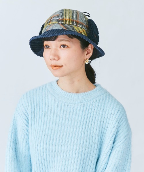 kaorinomori（カオリノモリ）の「カオリノモリ　ラミーンハット（ハット・レディース・オレンジ/グレー・M/57.5cm）」の7枚目の写真