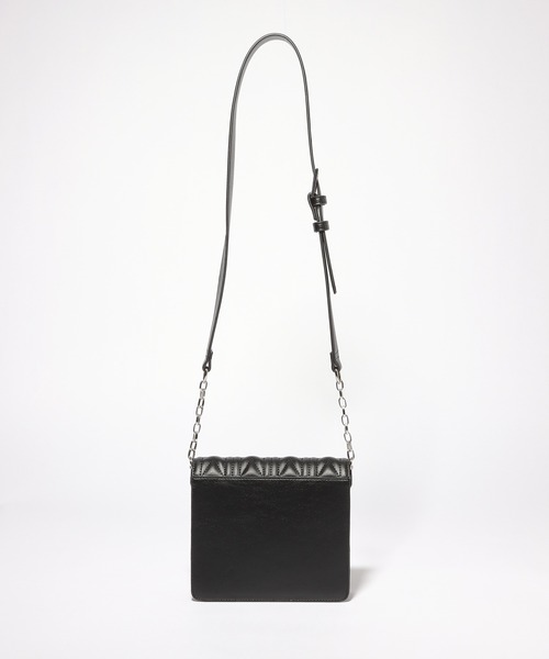 PAGEBOY(ページボーイ)の「キルトステッチショルダー(ショルダーバッグ・レディース・ブラック/ブルー系その他・FREE)」の14枚目の写真