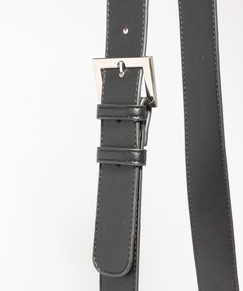 PAGEBOY(ページボーイ)の「キルトステッチショルダー(ショルダーバッグ・レディース・ブラック/ブルー系その他・FREE)」の9枚目の写真