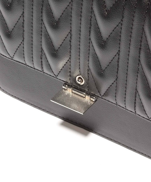 PAGEBOY(ページボーイ)の「キルトステッチショルダー(ショルダーバッグ・レディース・ブラック/ブルー系その他・FREE)」の5枚目の写真