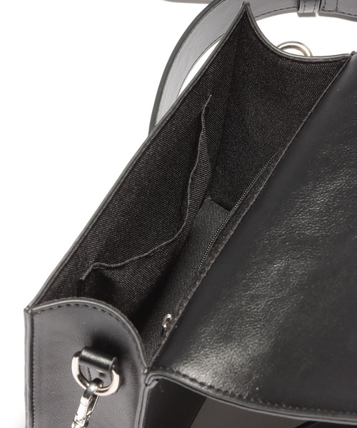 PAGEBOY(ページボーイ)の「キルトステッチショルダー(ショルダーバッグ・レディース・ブラック/ブルー系その他・FREE)」の7枚目の写真