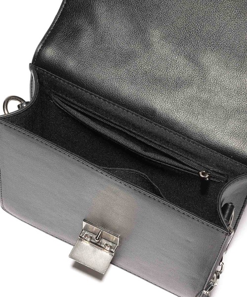 PAGEBOY(ページボーイ)の「キルトステッチショルダー(ショルダーバッグ・レディース・ブラック/ブルー系その他・FREE)」の11枚目の写真