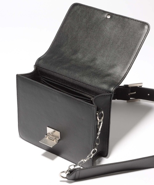 PAGEBOY(ページボーイ)の「キルトステッチショルダー(ショルダーバッグ・レディース・ブラック/ブルー系その他・FREE)」の13枚目の写真