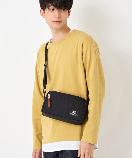 GREGORY（グレゴリー）の「PADDED SHOULDER POUCH M / パデッドショルダーポーチM / ブラック（ショルダーバッグ・メンズ・ブラック・FREE）」の7枚目の写真