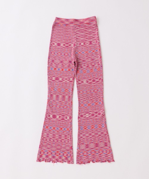 WHO'S WHO gallery(フーズフーギャラリー)の「スペースダイニットパンツ(その他パンツ・レディース・ピンク/グリーン/ブラウン/ブラック・FREE)」の19枚目の写真