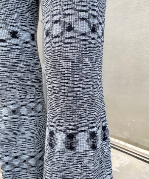 WHO'S WHO gallery(フーズフーギャラリー)の「スペースダイニットパンツ(その他パンツ・レディース・ピンク/グリーン/ブラウン/ブラック・FREE)」の5枚目の写真