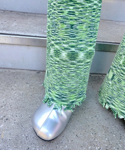 WHO'S WHO gallery(フーズフーギャラリー)の「スペースダイニットパンツ(その他パンツ・レディース・ピンク/グリーン/ブラウン/ブラック・FREE)」の12枚目の写真