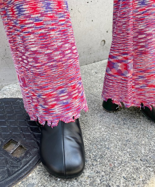 WHO'S WHO gallery(フーズフーギャラリー)の「スペースダイニットパンツ(その他パンツ・レディース・ピンク/グリーン/ブラウン/ブラック・FREE)」の22枚目の写真