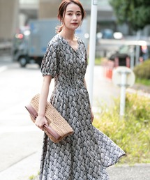 Andemiu | ガラフロントオープンワンピース235188(ワンピース)