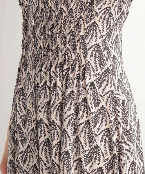 Andemiu(アンデミュウ)の「ガラフロントオープンワンピース235188(ワンピース・レディース・ネイビー/ライトベージュ・FREE)」の5枚目の写真