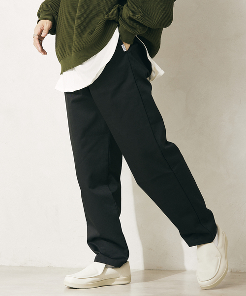 JOURNAL STANDARD relume(ジャーナルスタンダード レリューム)の「CALIFORNIA シェフパンツ(チノパンツ・メンズ・ブラック/ベージュ/グレー/レッド/ブルー/グリーン・SMALL/MEDIUM/LARGE/X-LARGE)」の2枚目の写真