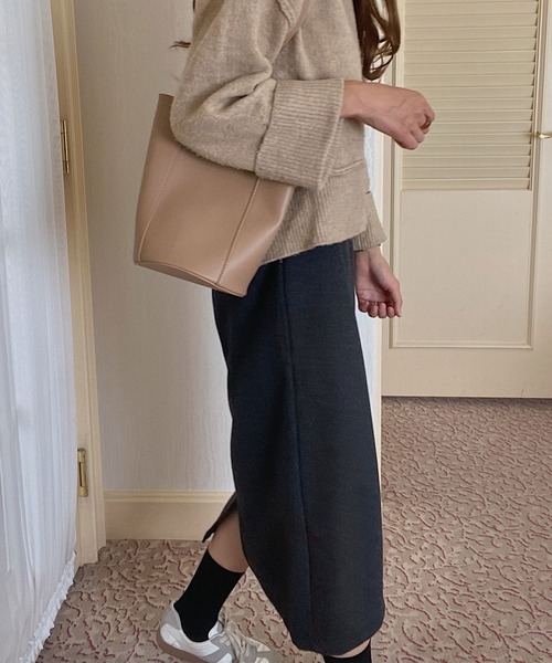 LAUIR（ラウアー）の「バックゴムタイトロングスカート（スカート・レディース・ブラック/ベージュ/グレー/ブラック系その他/ブラウン系その他/ブラウン系その他2・MEDIUM/LARGE/X-LARGE）」の22枚目の写真