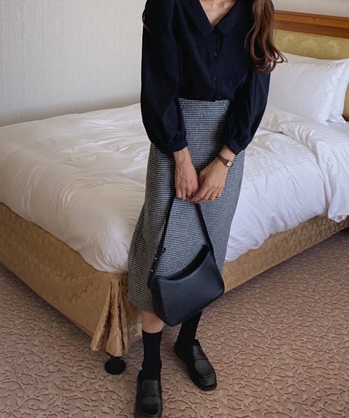 LAUIR（ラウアー）の「バックゴムタイトロングスカート（スカート・レディース・ブラック/ベージュ/グレー/ブラック系その他/ブラウン系その他/ブラウン系その他2・MEDIUM/LARGE/X-LARGE）」の19枚目の写真