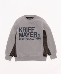 KRIFF MAYER Kid's Collection | ぬくのびロゴクルー(スウェット)
