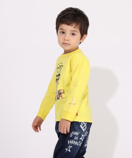 BABYDOLL(ベビードール)の「親子お揃い ディズニー キャラ集合 ロンT 5577K(Tシャツ/カットソー・キッズ・ホワイト/レッド/イエロー・80cm/90cm/110cm/100cm/120cm/130cm/140cm)」の8枚目の写真