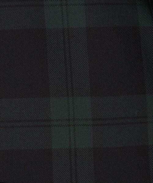 green label relaxing（グリーンレーベルリラクシング）の「TW ブラックウォッチ ジャケット（テーラードジャケット・キッズ・ダークグリーン・110cm/100cm/120cm/130cm）」の15枚目の写真