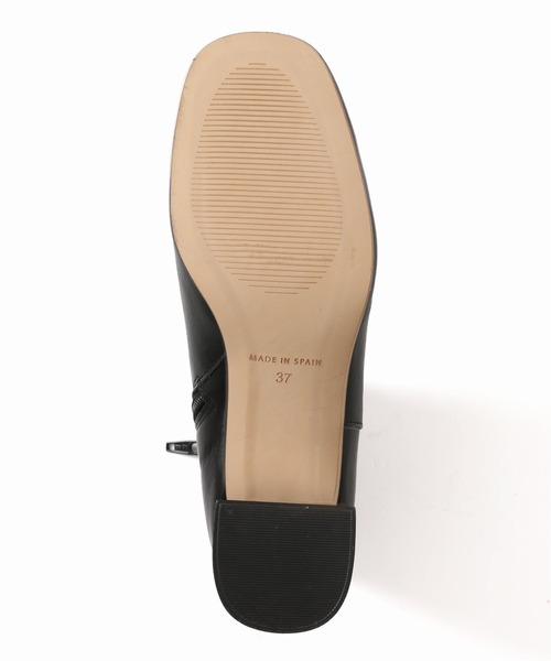 REMME（レメ）の「【REMME/レメ】スクエアトゥブーツ◆（ブーツ・レディース・ホワイト/ブラック・36/37/38）」の10枚目の写真