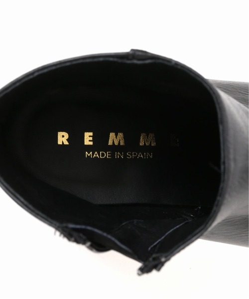 REMME（レメ）の「【REMME/レメ】スクエアトゥブーツ◆（ブーツ・レディース・ホワイト/ブラック・36/37/38）」の12枚目の写真