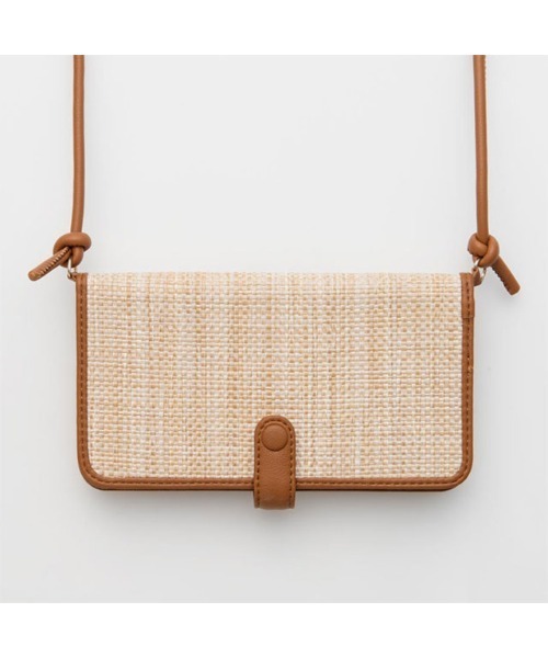 IROMEKI（イロメキ）の「【マルチ スマホケース】follow you sunburn multi flip case（スマホケース/カバー・レディース・ブラック/キャメル・ONE SIZE）」の3枚目の写真