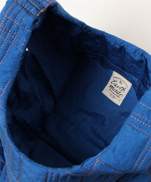 PUAL CE CIN（ピュアルセシン）の「ＱＵＩＬＴＩＮＧ　ＣＨＥＣＫ　ＭＡＲＣＨＥ　ＢＡＧ（ショルダーバッグ・レディース・グレー/ネイビー/ベージュ/ブルー・FREE）」の6枚目の写真