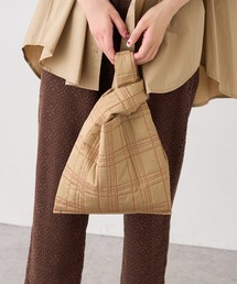 PUAL CE CIN | ＱＵＩＬＴＩＮＧ　ＣＨＥＣＫ　ＭＡＲＣＨＥ　ＢＡＧ(ショルダーバッグ)