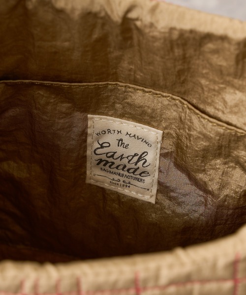 PUAL CE CIN（ピュアルセシン）の「ＱＵＩＬＴＩＮＧ　ＣＨＥＣＫ　ＭＡＲＣＨＥ　ＢＡＧ（ショルダーバッグ・レディース・グレー/ネイビー/ベージュ/ブルー・FREE）」の16枚目の写真