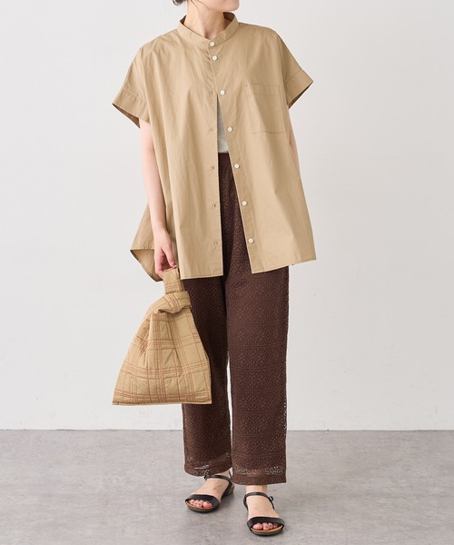 PUAL CE CIN（ピュアルセシン）の「ＱＵＩＬＴＩＮＧ　ＣＨＥＣＫ　ＭＡＲＣＨＥ　ＢＡＧ（ショルダーバッグ・レディース・グレー/ネイビー/ベージュ/ブルー・FREE）」の9枚目の写真