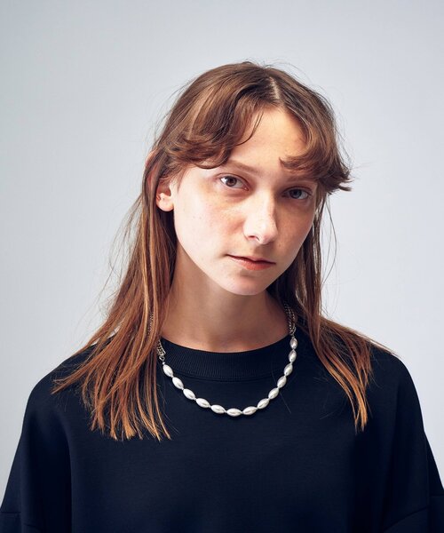 tk.TAKEO KIKUCHI（ティーケータケオキクチ）の「◆パール調チェーンコンビネックレス（ネックレス・レディース・シルバー/シルバー系・00）」の7枚目の写真