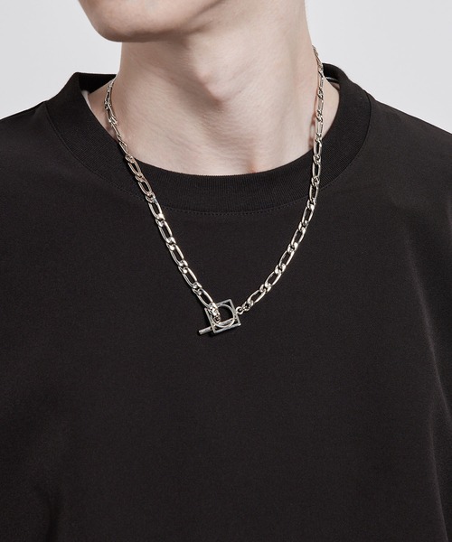 JUNRED（ジュンレッド）の「スクエアネックレス（ネックレス・メンズ・ホワイト/シルバー/ブラック/シルバー系その他・FREE）」の6枚目の写真