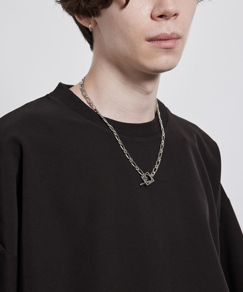 JUNRED（ジュンレッド）の「スクエアネックレス（ネックレス・メンズ・ホワイト/シルバー/ブラック/シルバー系その他・FREE）」の7枚目の写真