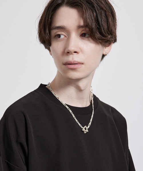 JUNRED（ジュンレッド）の「スクエアネックレス（ネックレス・メンズ・ホワイト/シルバー/ブラック/シルバー系その他・FREE）」の9枚目の写真